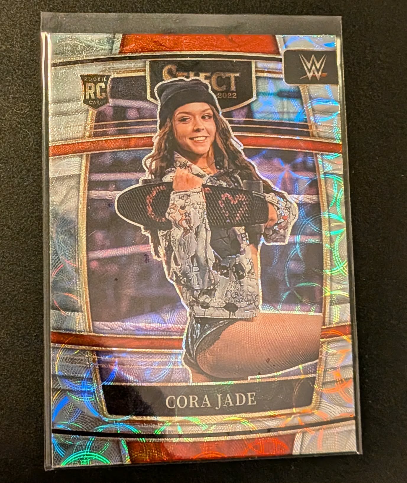 2022 Panini WWE Cora Jade #65 Prizm Scope RC