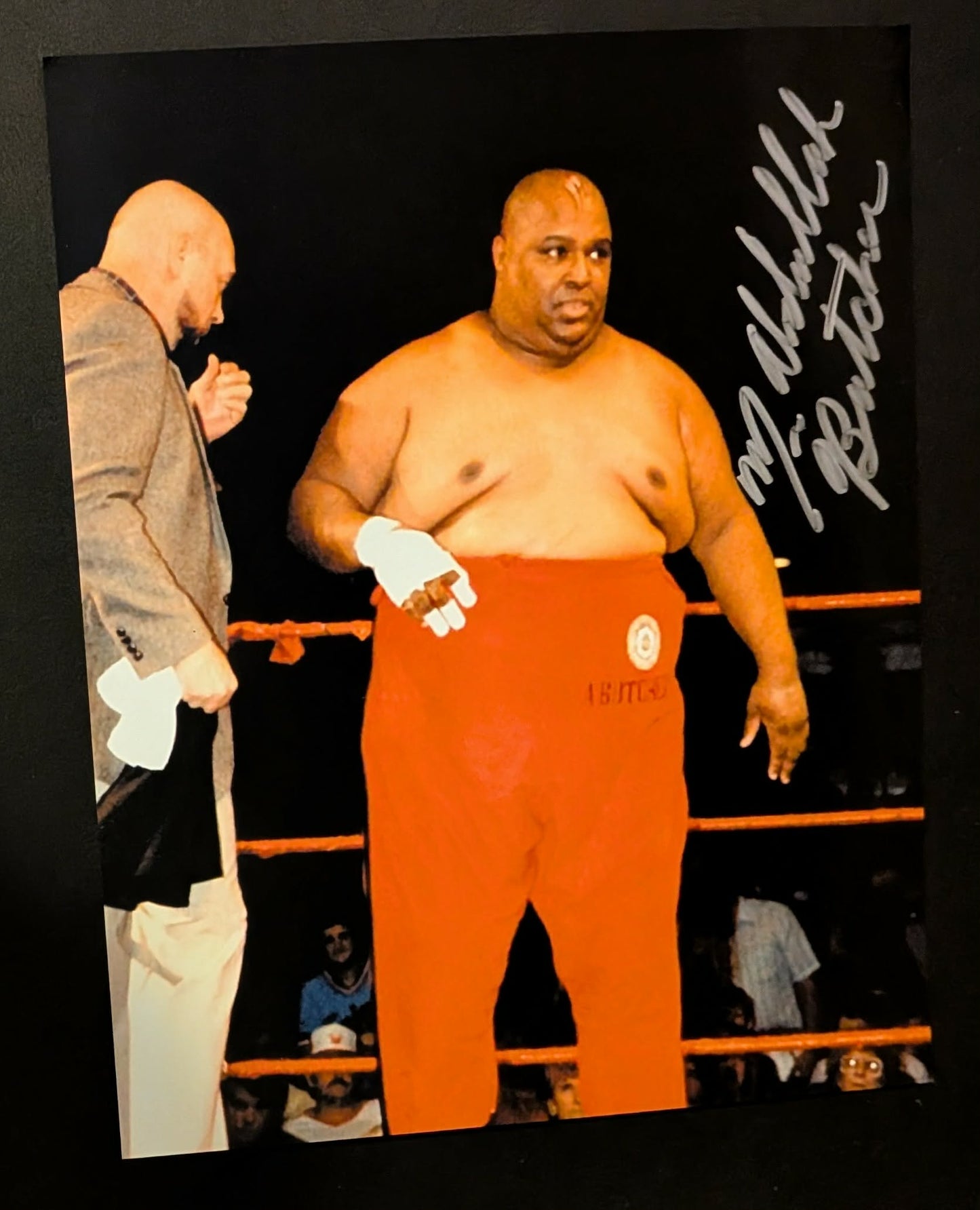 Abdullah The Butcher Pose 4 Signed Photo COA