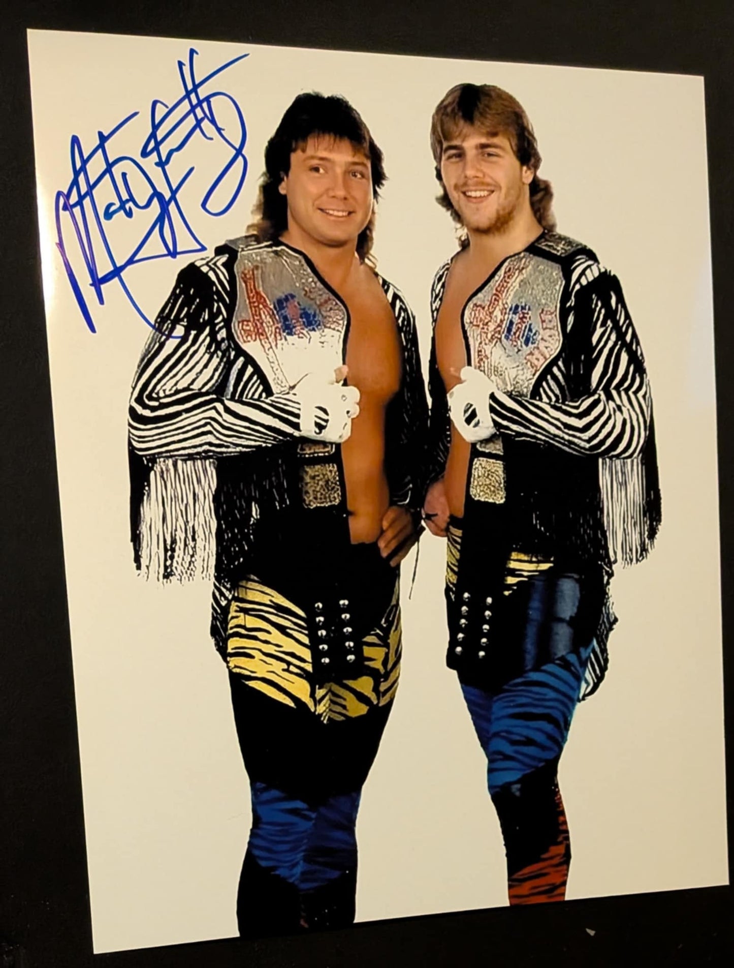 Marty Jannetty (The Rockers) Pose 3 Signed Photo COA