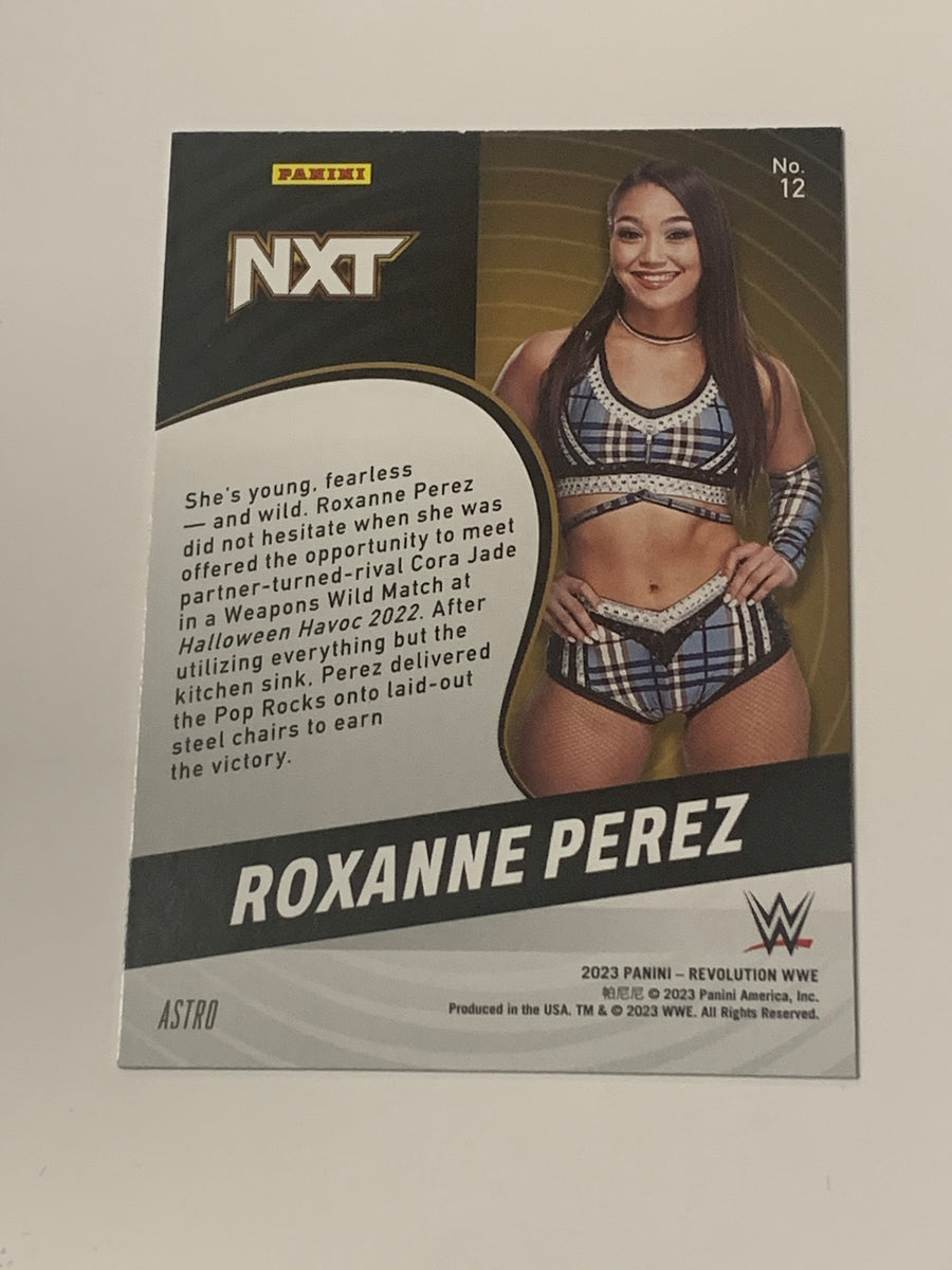 Roxanne Perez 2023 WWE Panini Revolution ASTRO Card – The