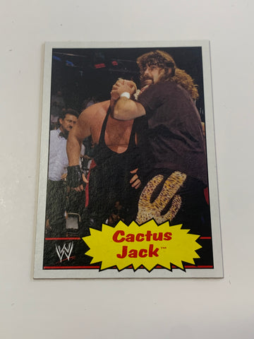 Cactus Jack 2012 WWE Topps Heritage Card Mick Foley