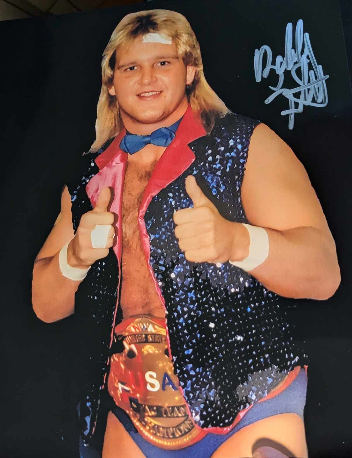 Bobby Fulton Pose 4 Signed Photo COA