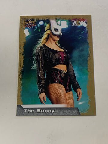 Bunny 2022 AEW All Elite Wrestling GOLD Card