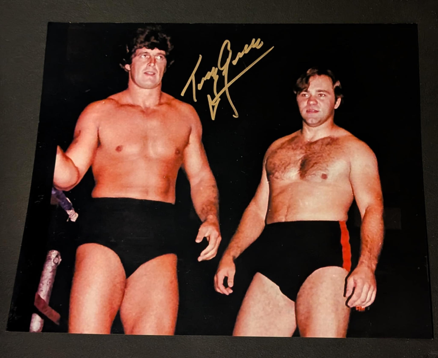Tony Garea Pose 2 Signed Photo COA
