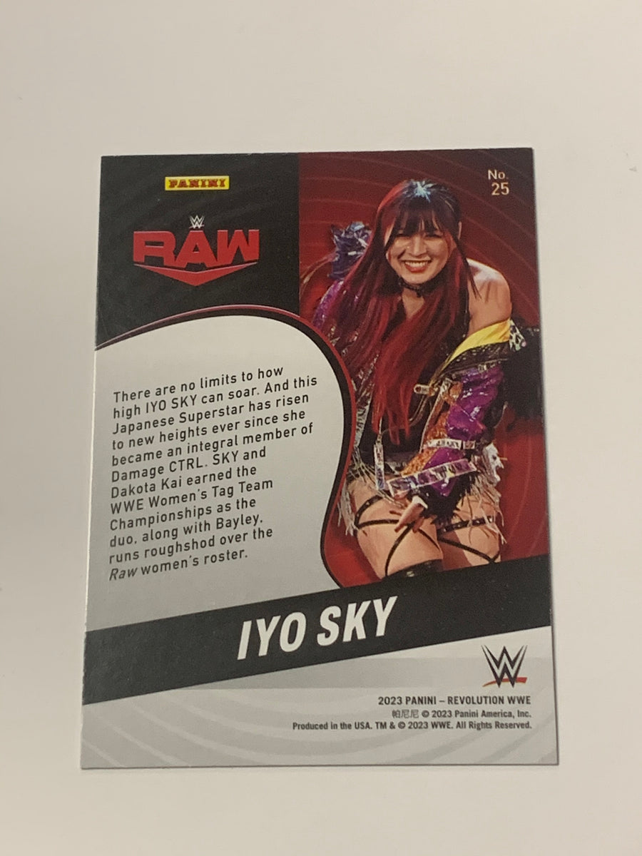 Iyo Sky 2023 WWE Panini Revolution Card