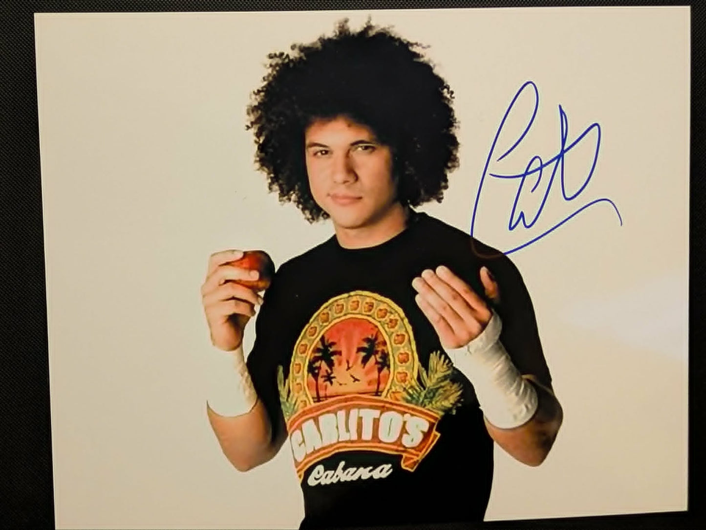 Carlito Pose 4 Signed Photo COA