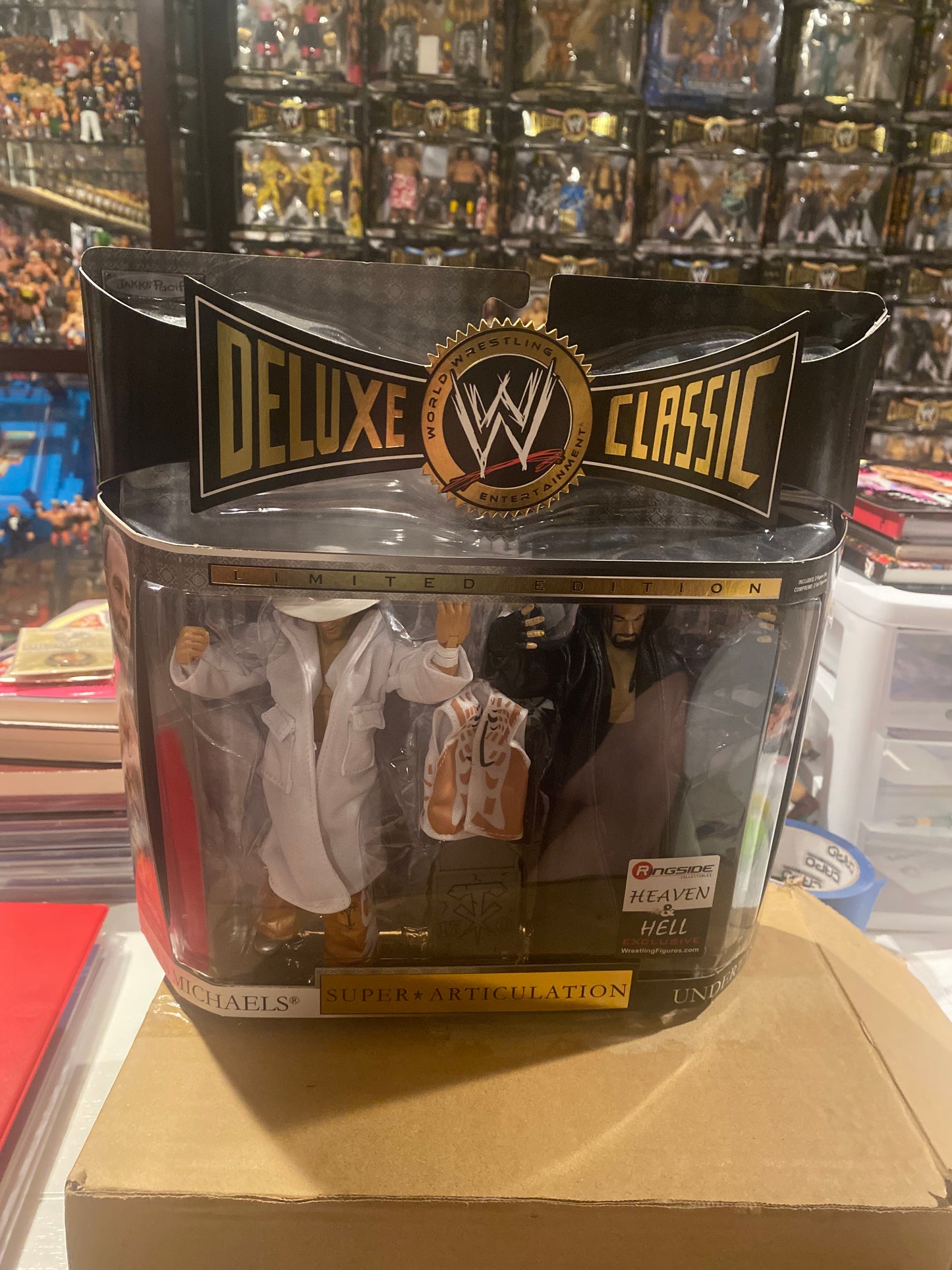 Shawn Michaels & The Undertaker “Limited Edition” Classic Superstars Action Figure (Heaven n’ Hell)