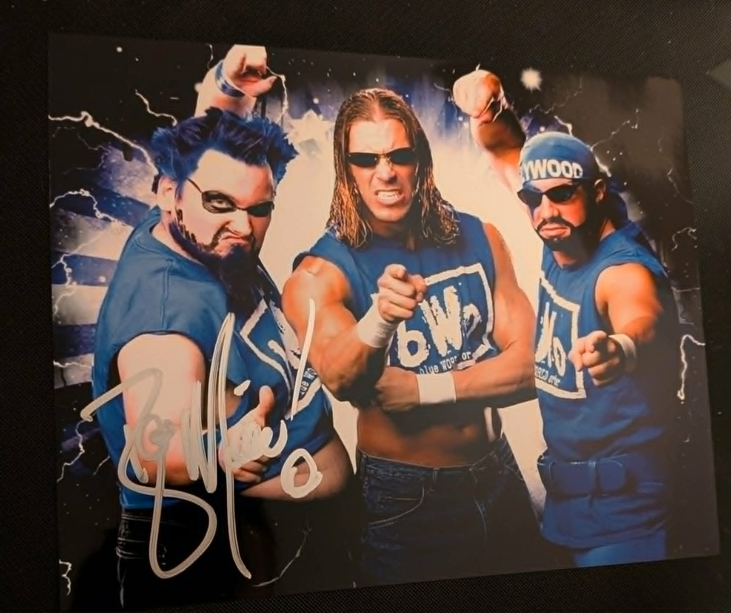 Blue Meanie ECW Pose 5 Signed Photo COA