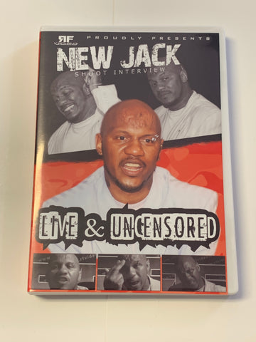 New Jack Shoot Interview “Live & Uncensored” DVD ECW