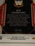 Jim Neidhart 2022 WWE Select “Mezzanine” Tie-Dye Prizm Refractor Card #23/25