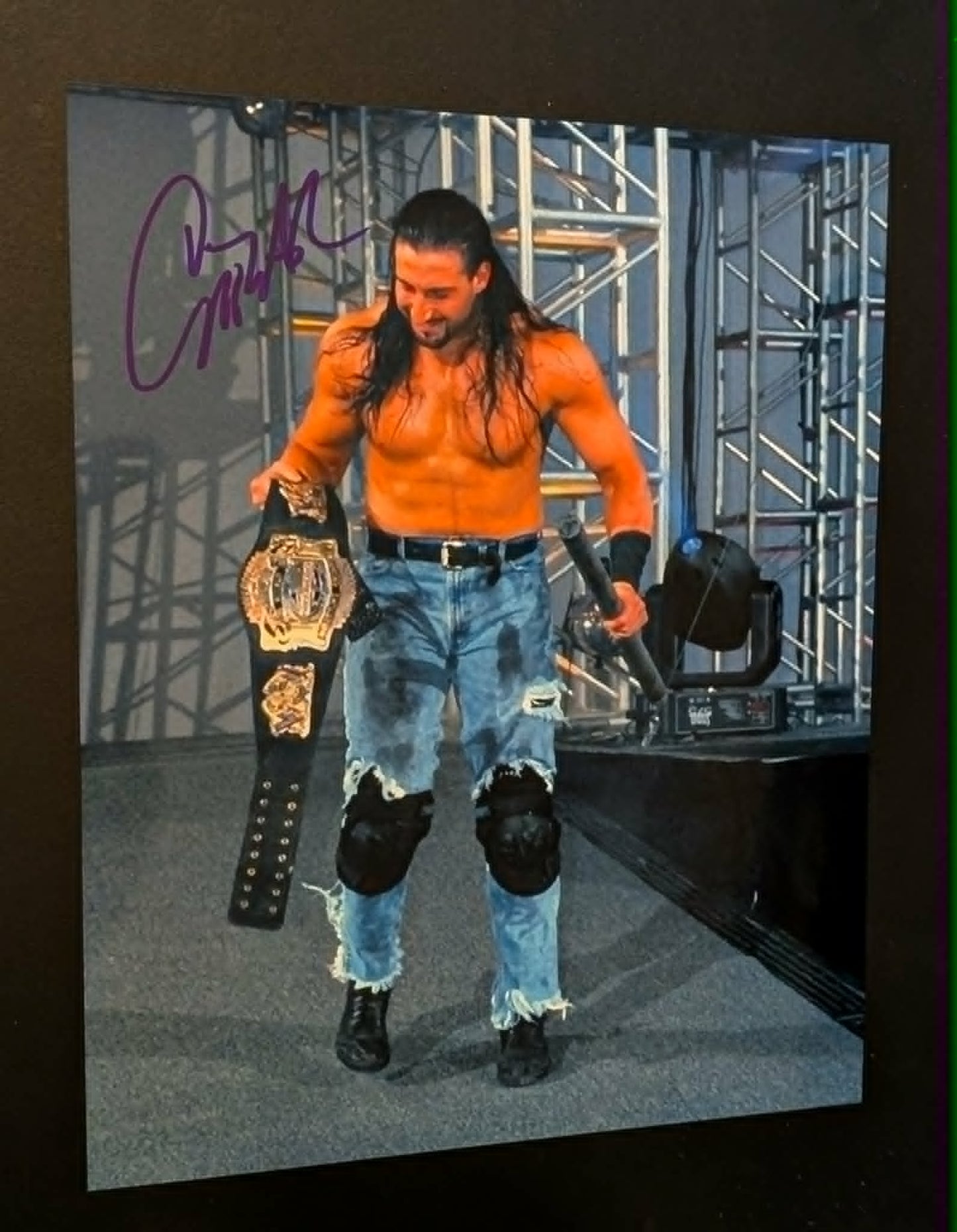 Crowbar Pose 2 Signed Photo COA