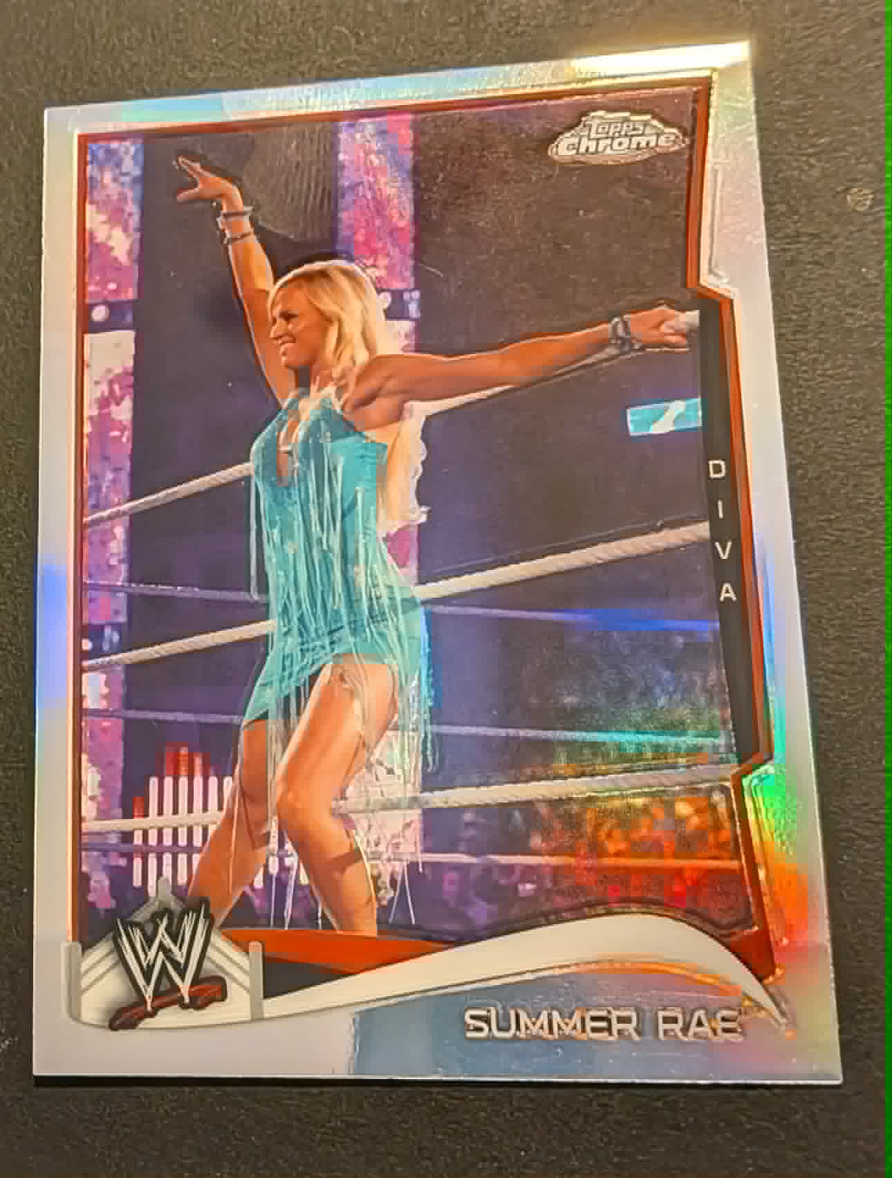 Summer Rae 2014 Topps Chrome Refractor Rookie