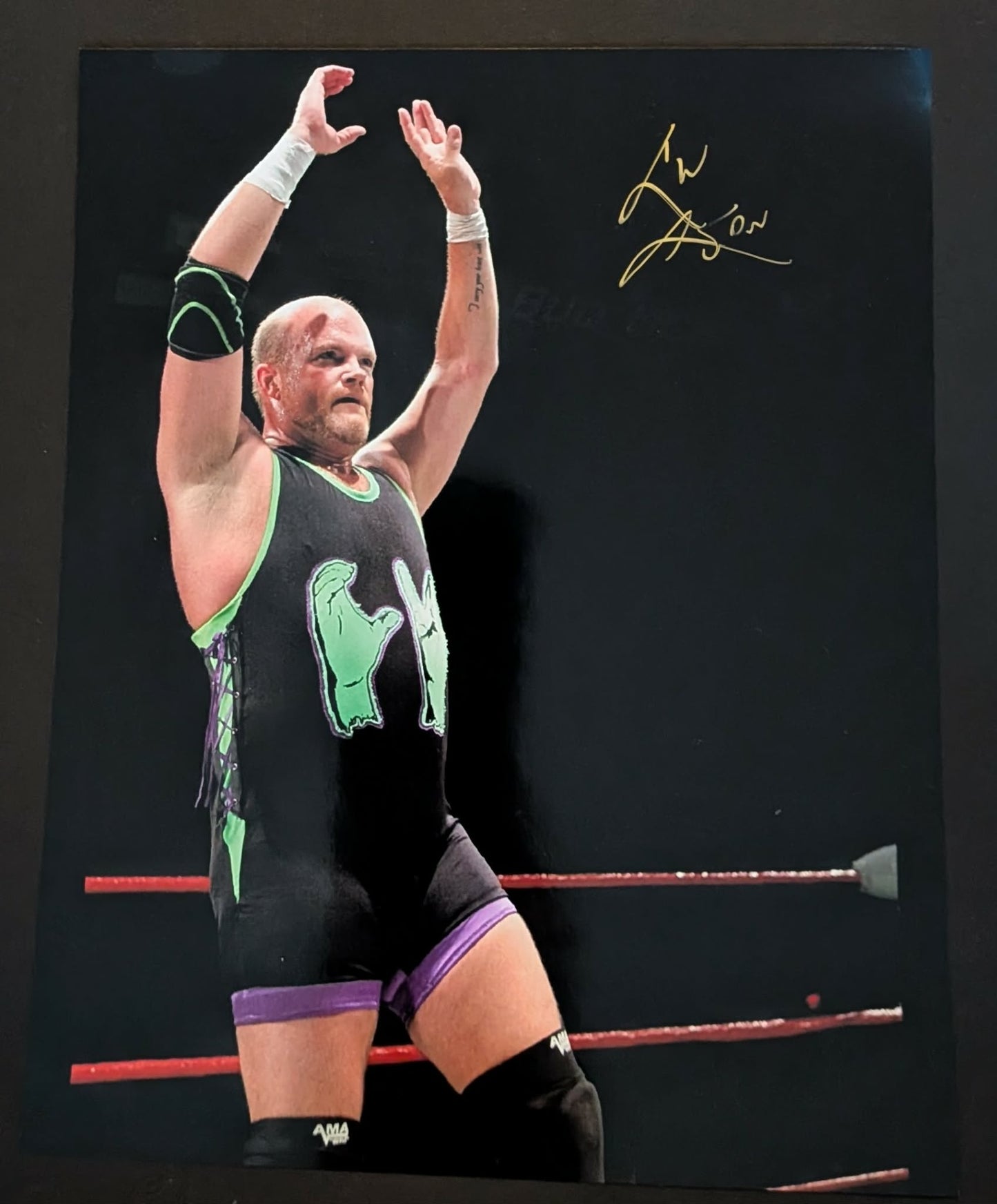 CW Anderson Pose 2 Signed Photo