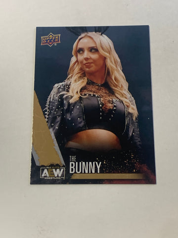 Bunny 2021 AEW Upper Deck 1st. Edition GOLD Card