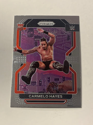Carmelo Hayes 2022 WWE NXT Panini Prizm ROOKIE Card