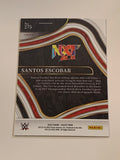 Santos Escobar 2022 WWE Select Ringside Prizm “Zebra” Variant Card (Very Rare)