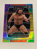 Drew McIntyre 2022 WWE Select “Mezzanine” Tie-Dye Prizm Refractor Card #14/25