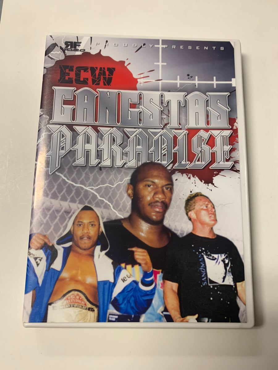 ECW DVD Gangstas Paradise Steiners New Jack Public Enemy The