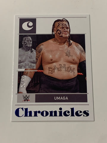 Umaga 2022 WWE Panini Chronicles Card #64/99