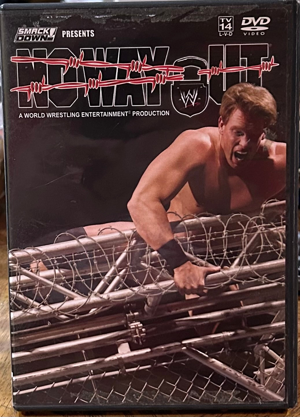 WWE “No Way Out 2005” DVD (John Cena, Angle, Booker T & so much