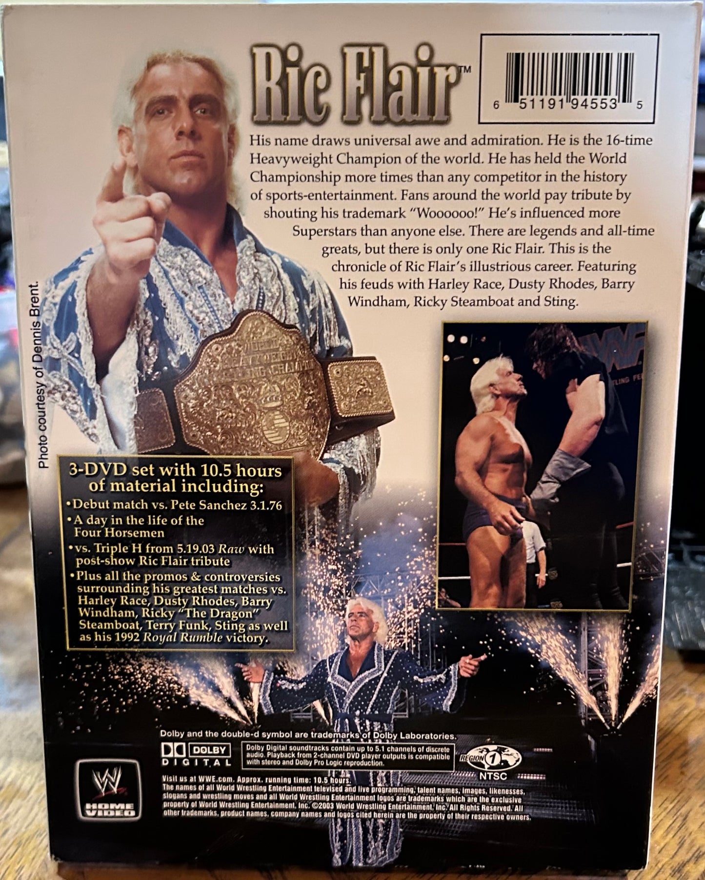 * WWE “The Ultimate Ric Flair Collection” DVD (3-Disc Set)