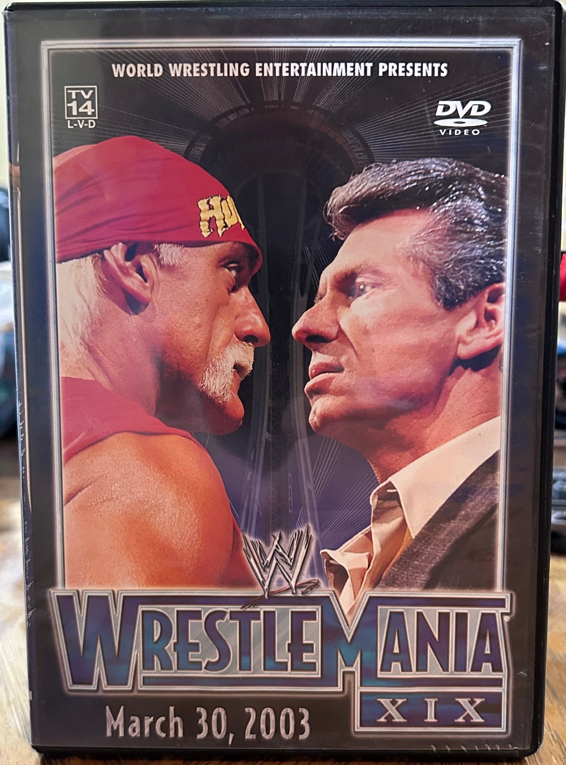 WWE “Wrestlemania 19” DVD (2-Disc set) Hulk Hogan, Brock Lesnar