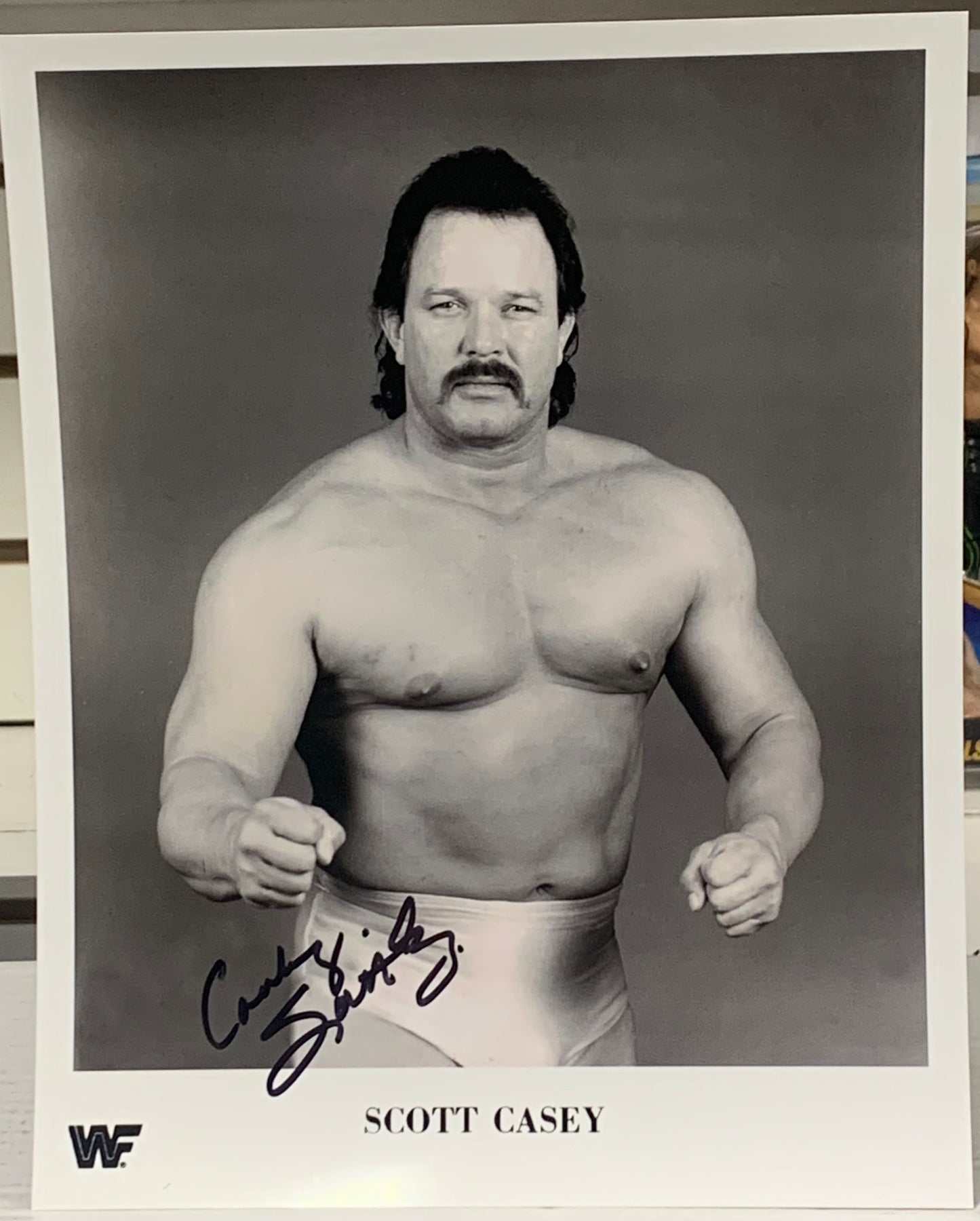Scott Casey Signed 8x10 Classic Photo (Comes w/COA)