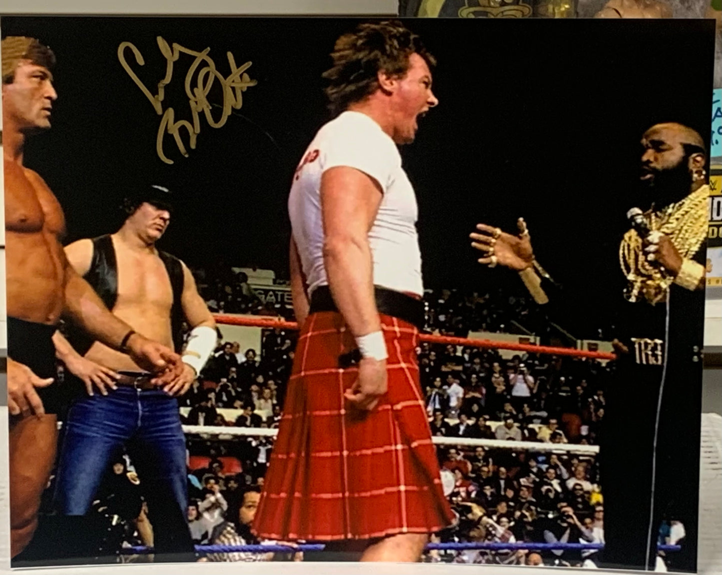 Cowboy Bob Orton Signed 8x10 Color Photo (Comes w/COA)