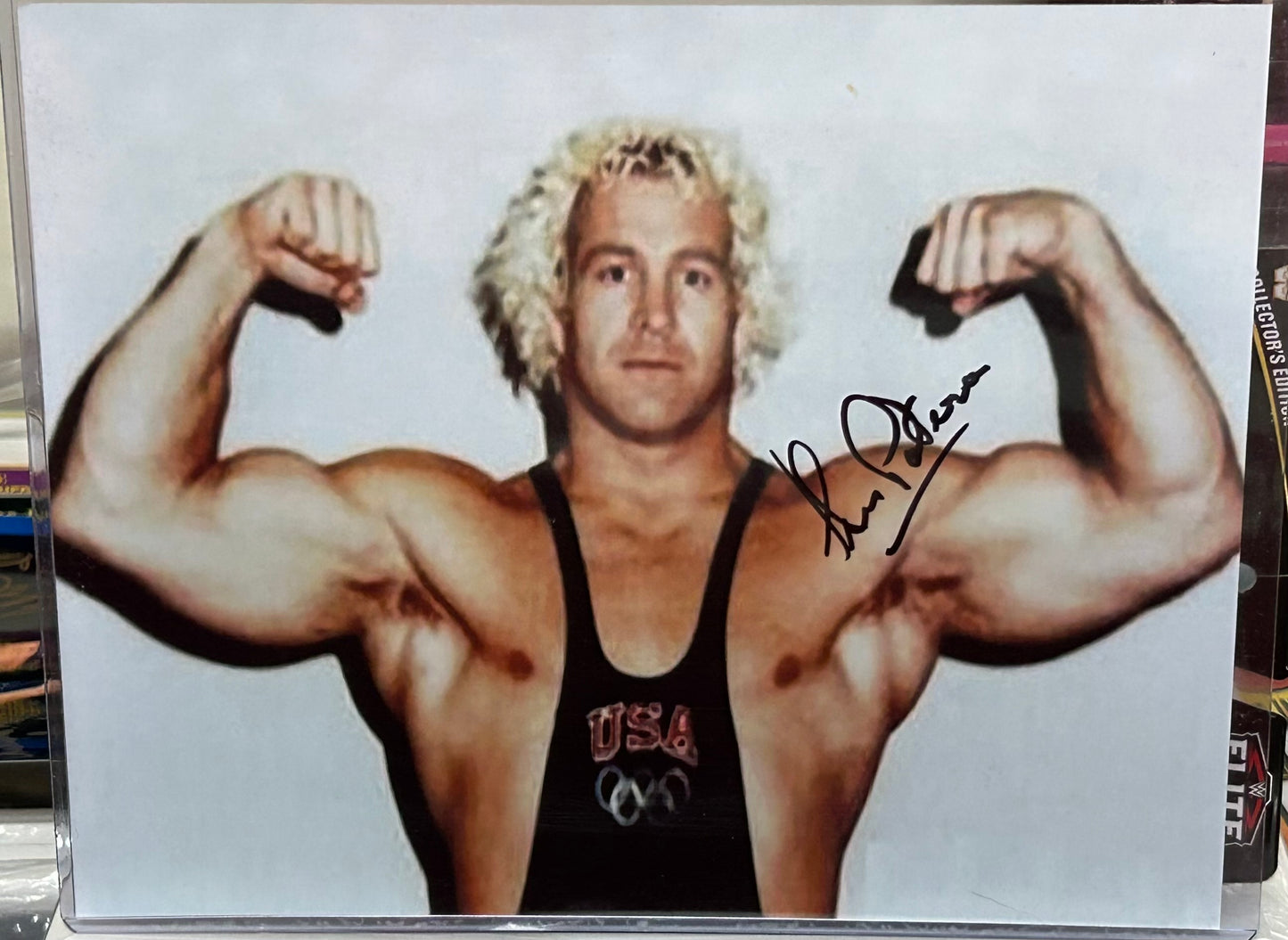 Ken Patera Signed 8x10 Color Photo (Comes w/COA)