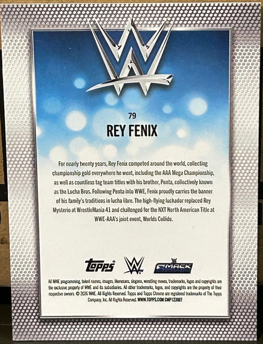 + Rey Fenix 2026 WWE Topps Chrome Card