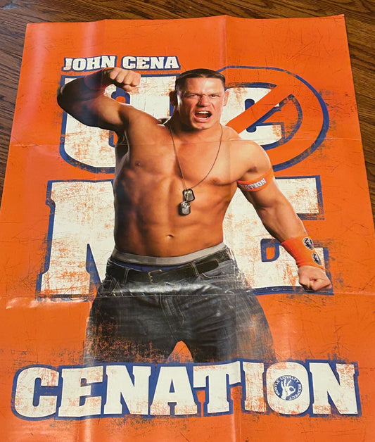 * John Cena HUGE WWE Poster