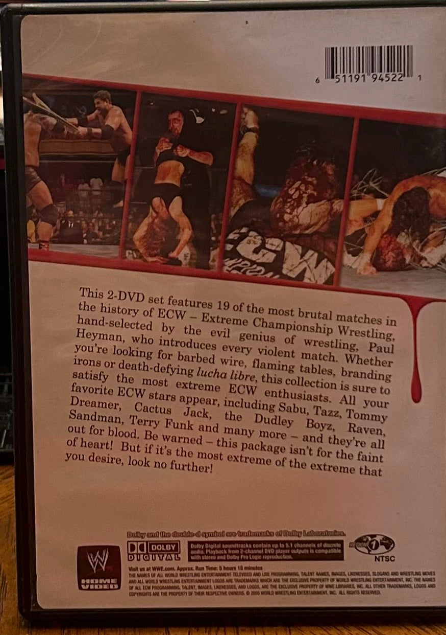 * ECW “The Most Violent Matches” (2-Disc sets)