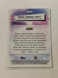 Copy of isaiah Swerve Strickland SIGNED 2021 WWE NXT Topps Finest Card