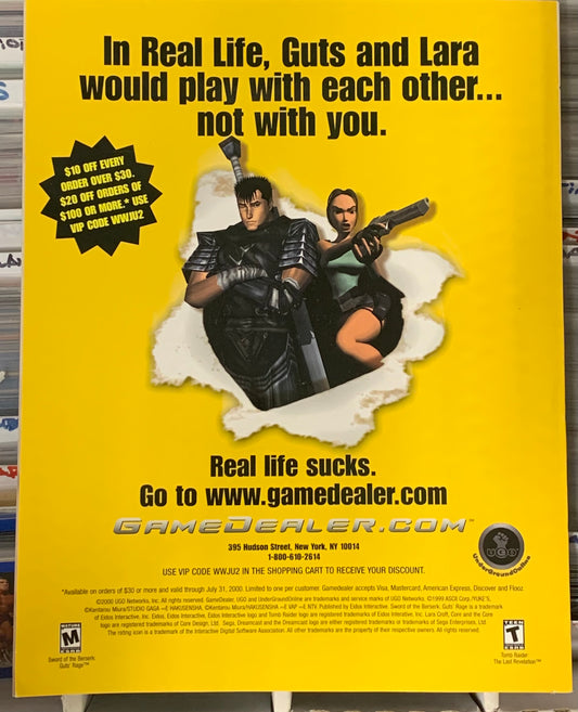 WOW World of Wrestling Magazine July 2000, Volume 2, #3 (Dudley Boyz)