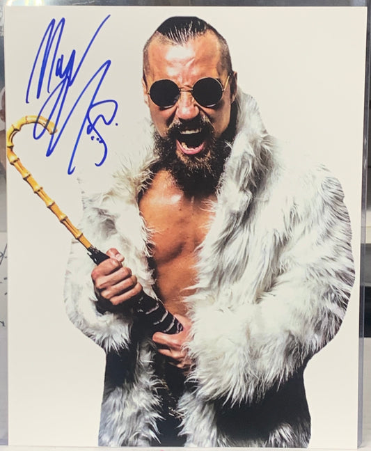 Marty Scurll Signed 8x10 Color Photo