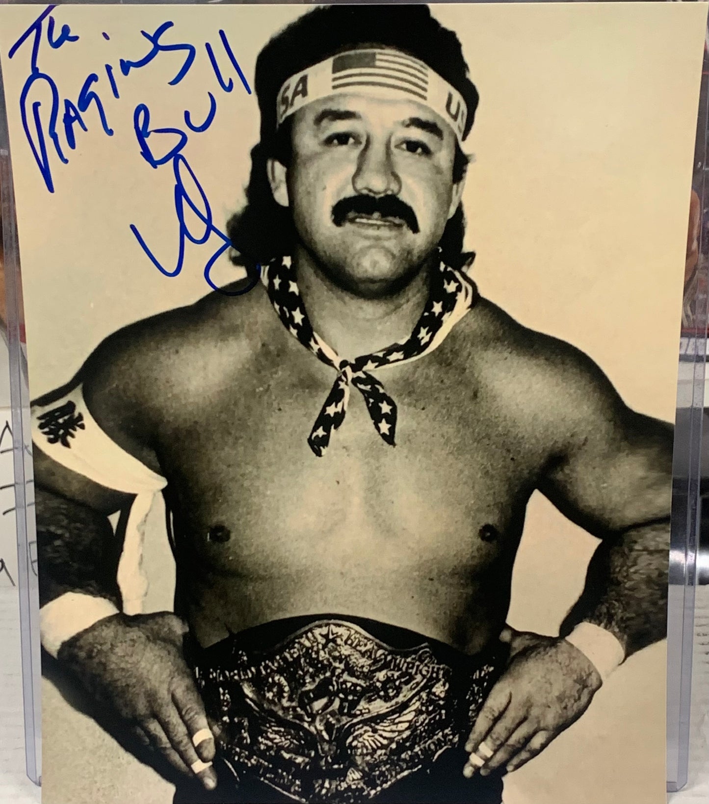 Manny Fernandez Signed 8x10 Color Photo (Comes w/COA)