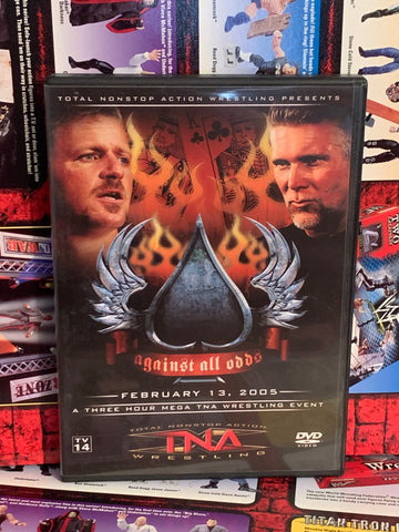 TNA DVD “Against All Odds” 2005 (2 Disc Set) Jarrett Nash AJ Styles