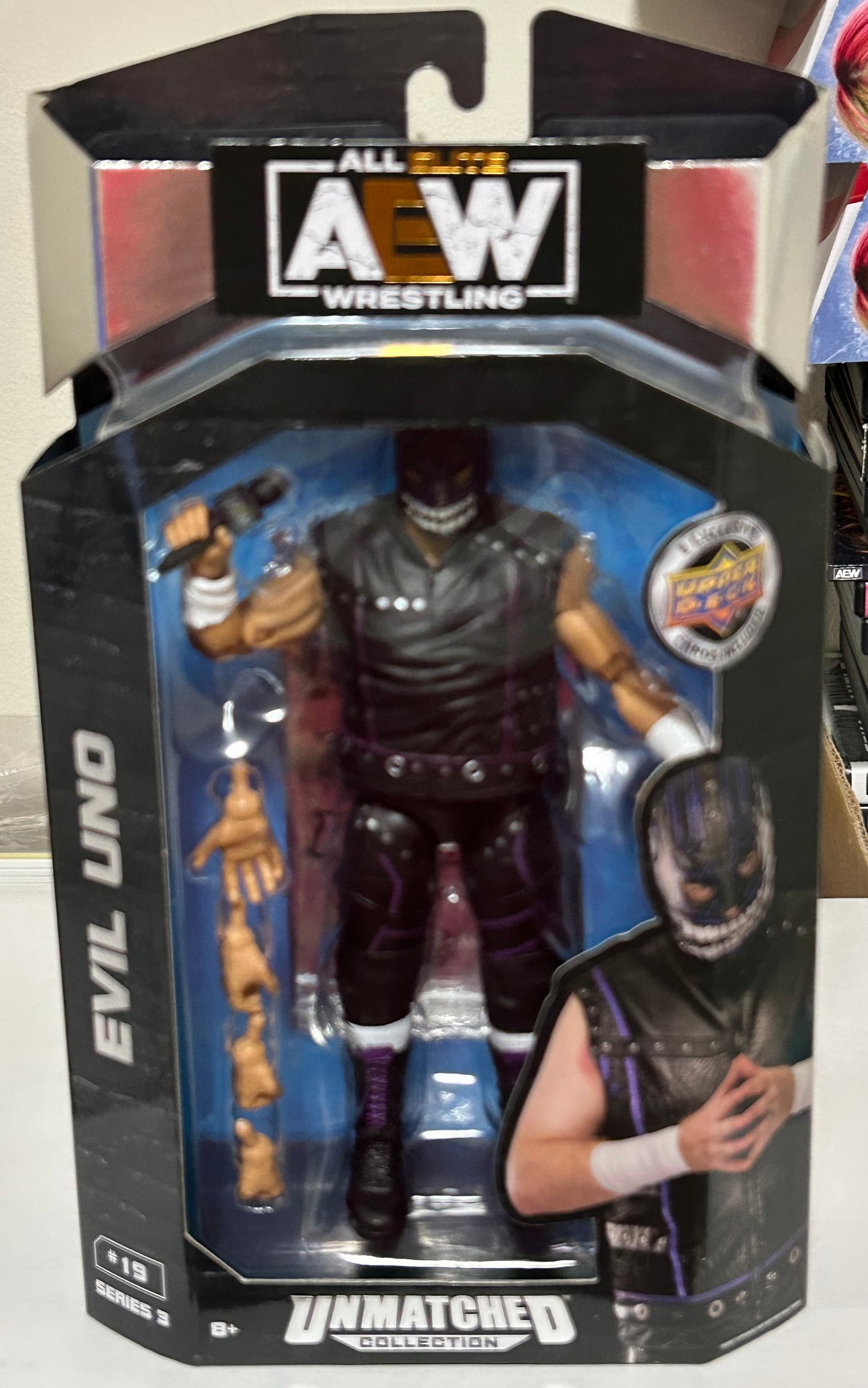 Evil Uno AEW Unmatched Series 3 Action Figure