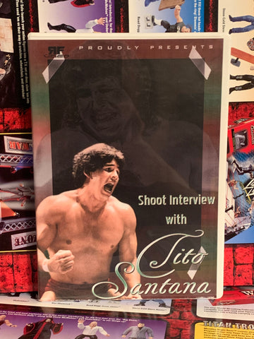 Tito Santana Shoot Interview DVD WWF WWE