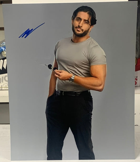 Maximum Male Models Mansoor Signed 8x10 Color Photo