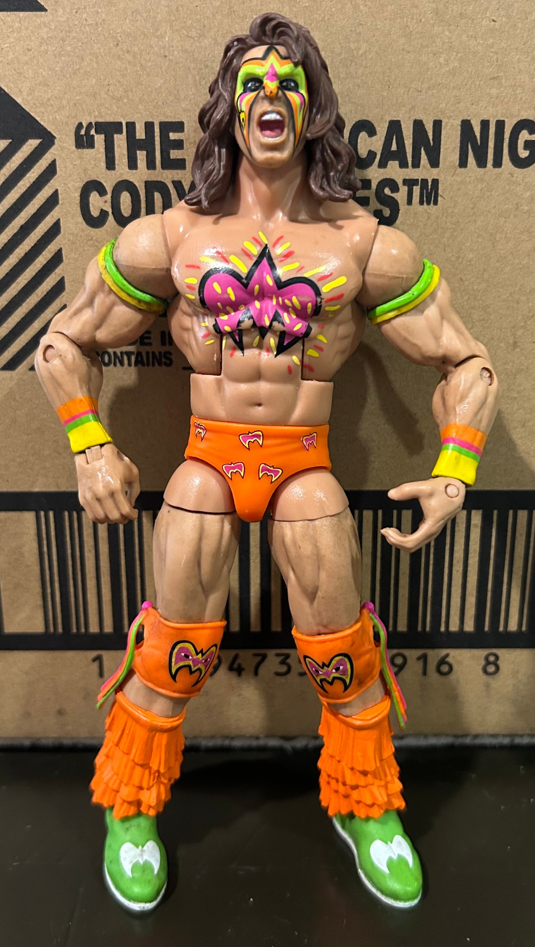 Ultimate Warrior WWE Mattel Elite Action Figure – The Wrestling