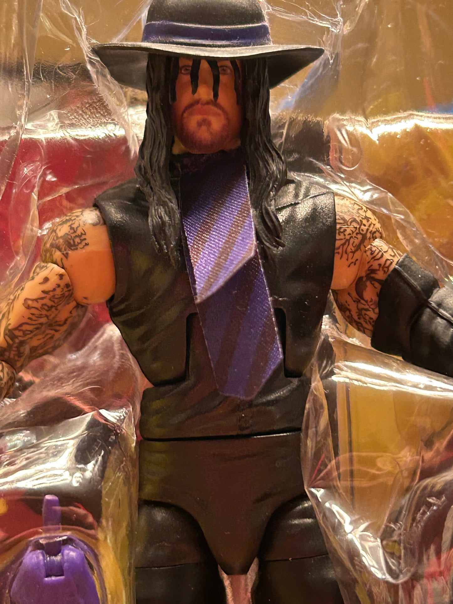* The Undertaker WWE Mattel Elite Action Figure (Comes w/Jacket, mask & Hat)