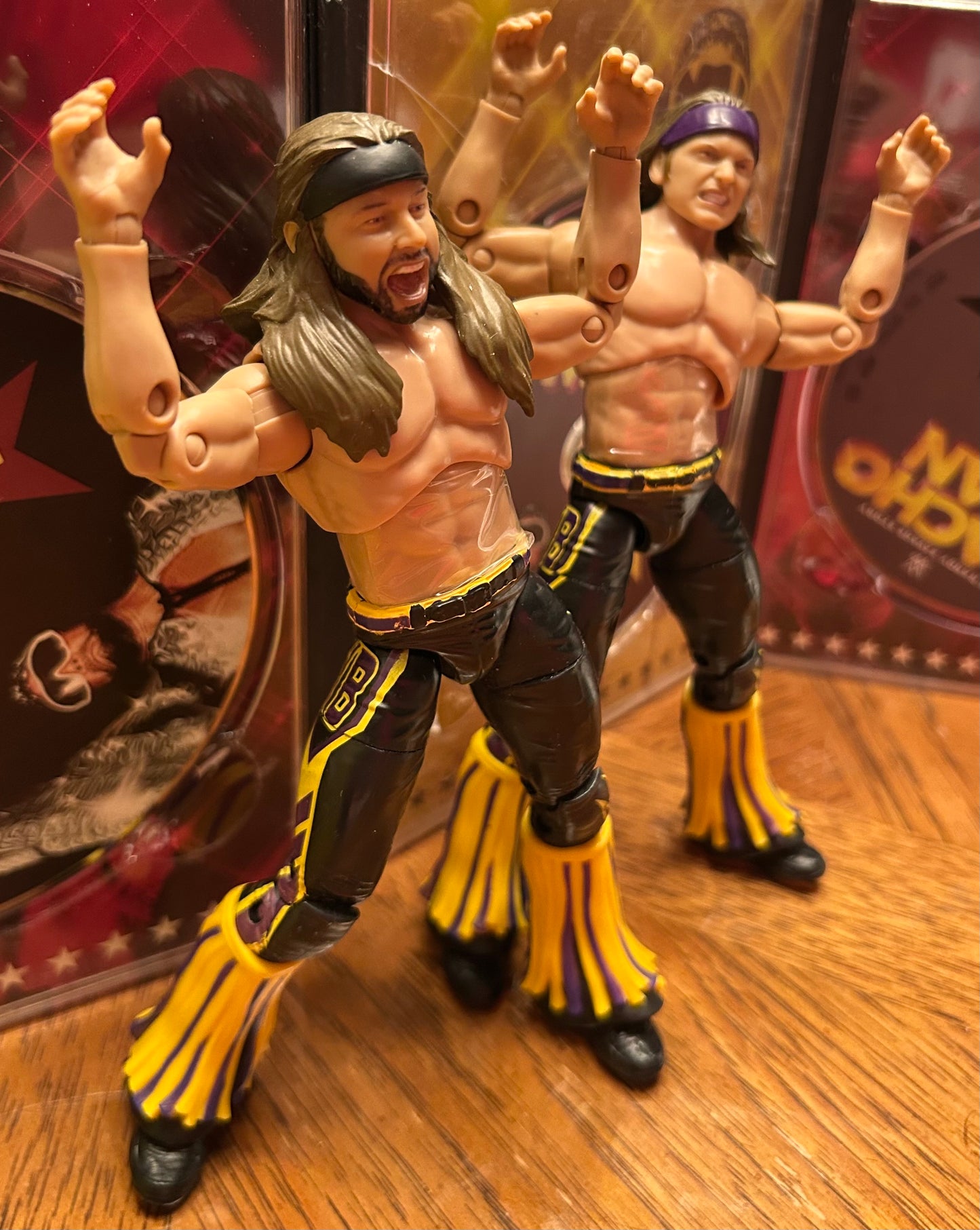 * The Young Bucks AEW Action Figures (Nick & Matt Jackson)
