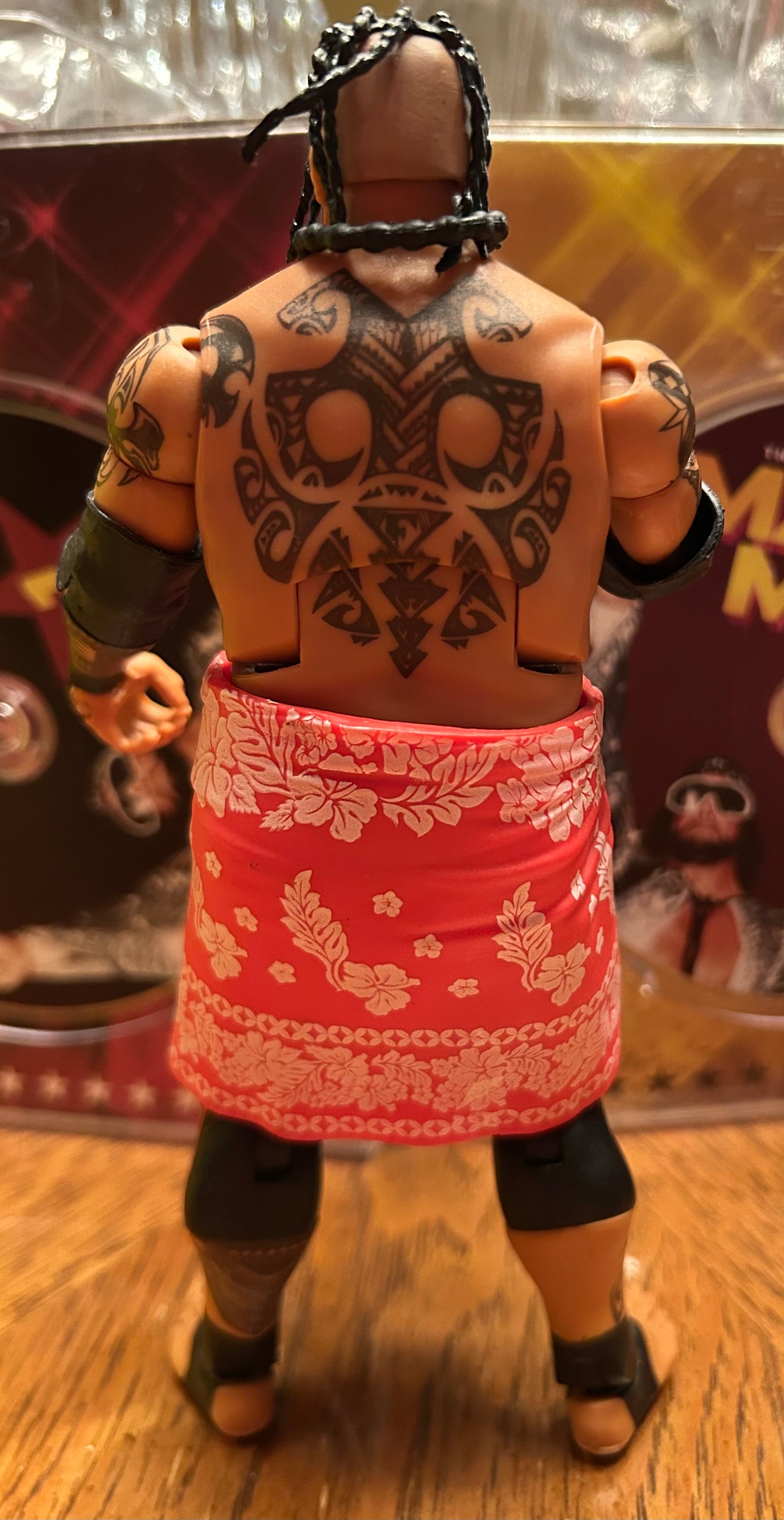 * Umaga WWE Mattel Elite Action Figure (Hard To Find)