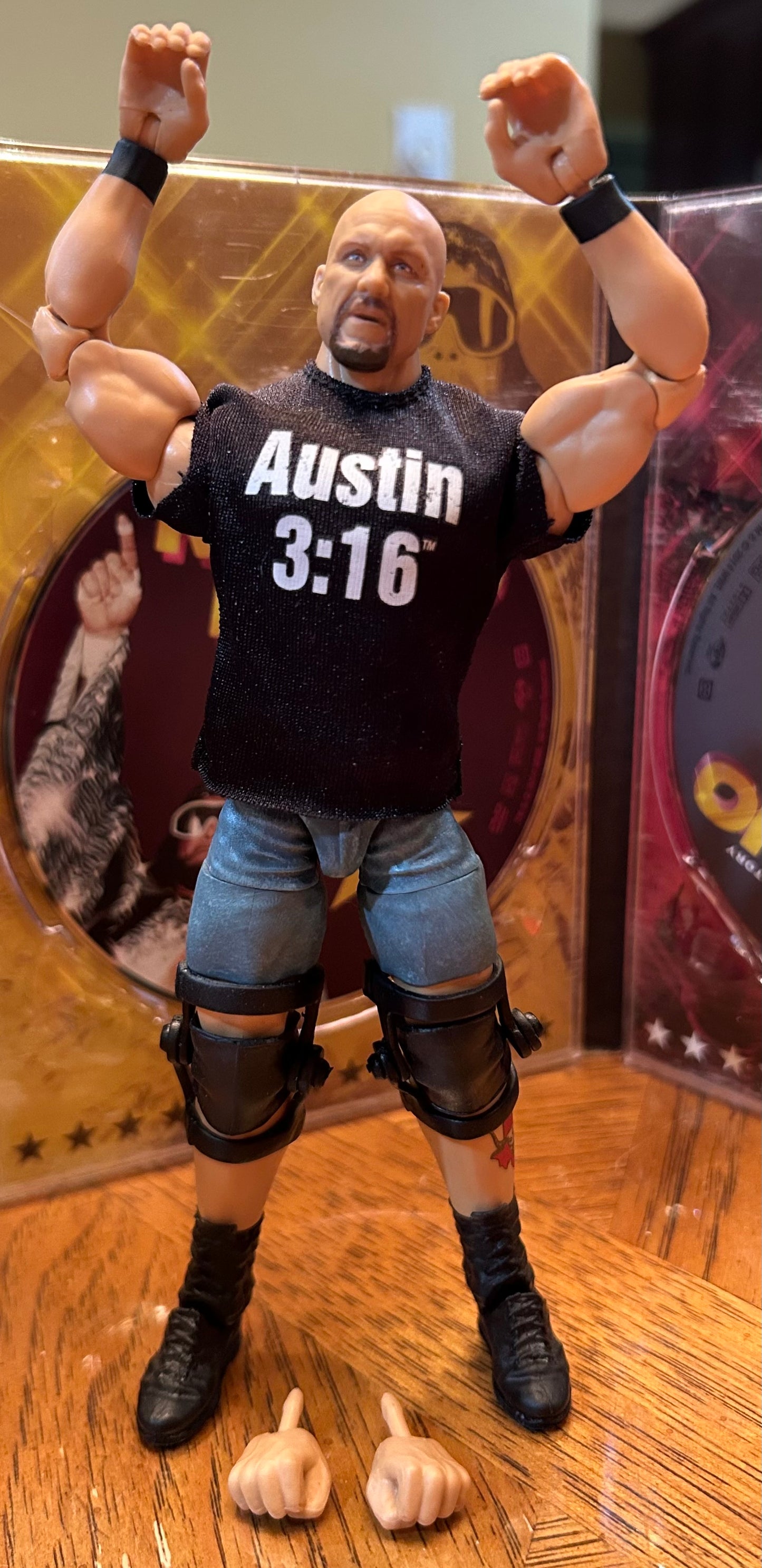 * Stone Cold Steve Austin WWE Mattel Elite Action Figure