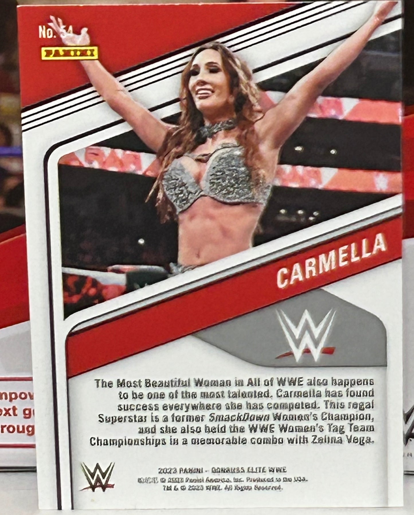 Carmella 2023 WWE Panini Donruss Elite Card