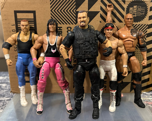 + WWE Legends Action Figures Lot (You get All 5 Figures)