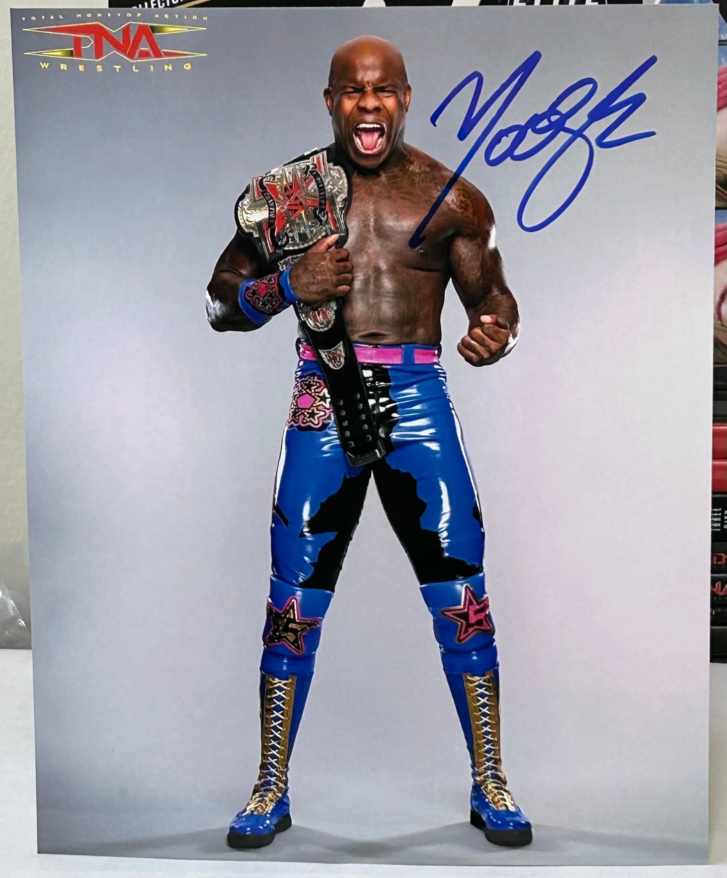Moose Signed TNA 8x10 Color Photo (Comes w/COA)