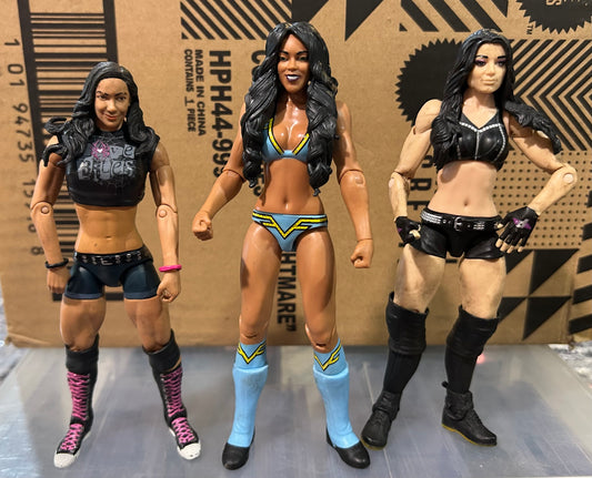 + WWE Divas Action Figure Lot (You Get All 3 Figures)