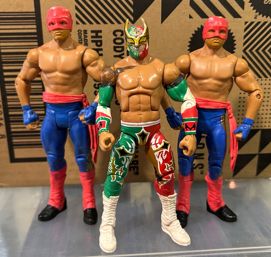 + WWE Lucha Action Figure Lot (You Get All 3 Figures